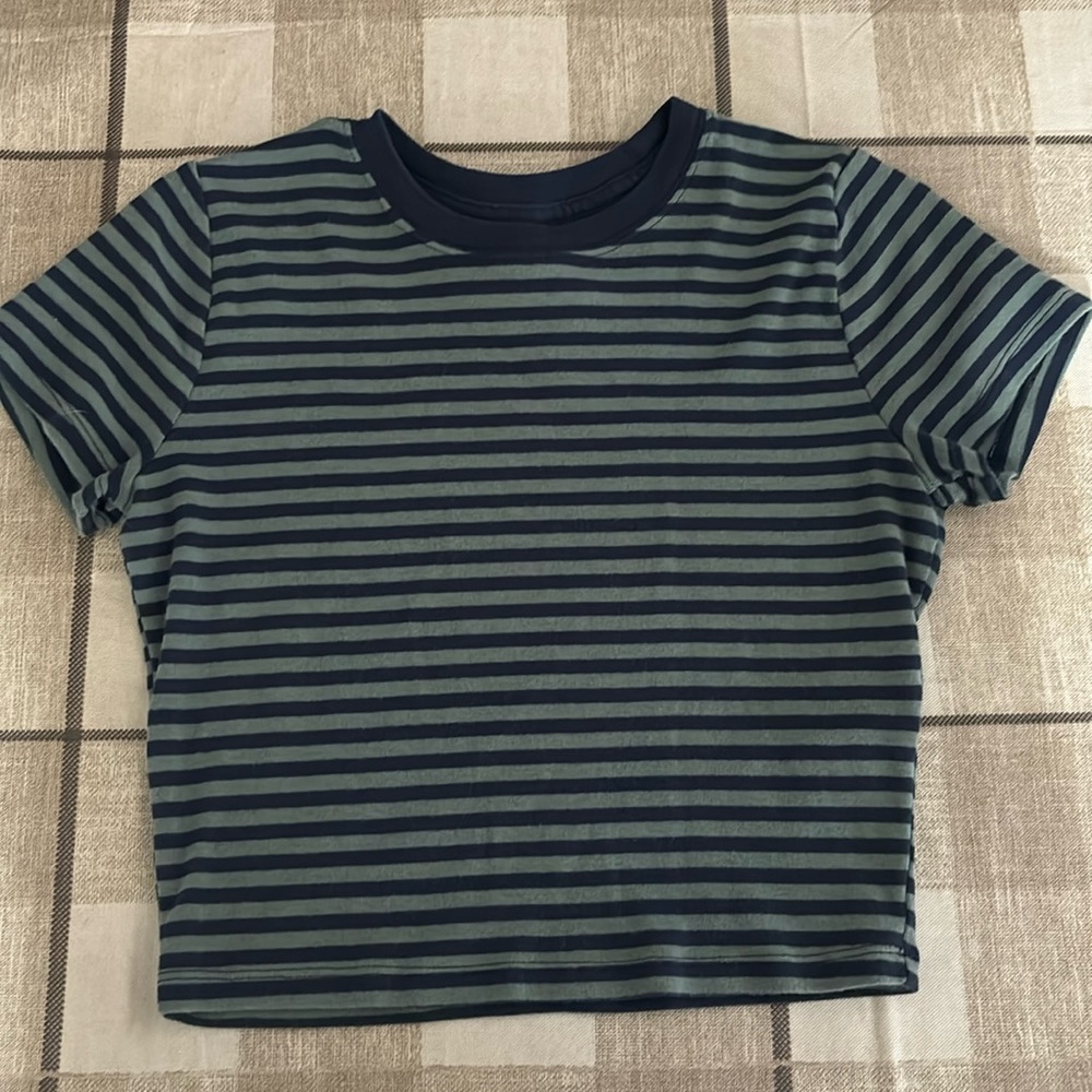 Striped baby tee